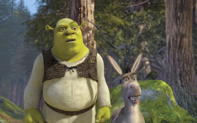 Shrek and Donkey as seen in Shrek 2