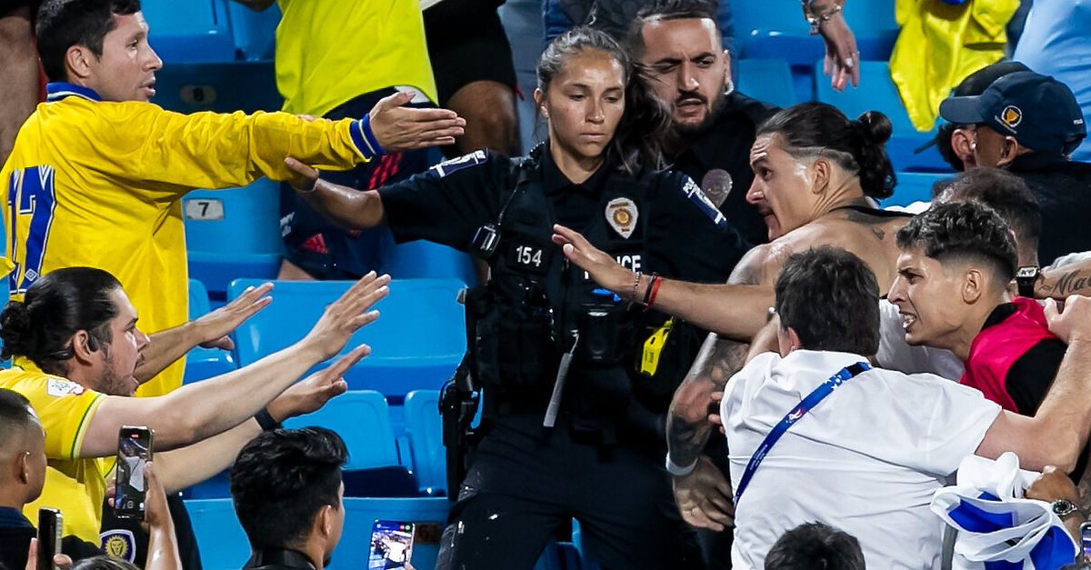 Chaos Erupts At Copa America Semifinals In North Carolina