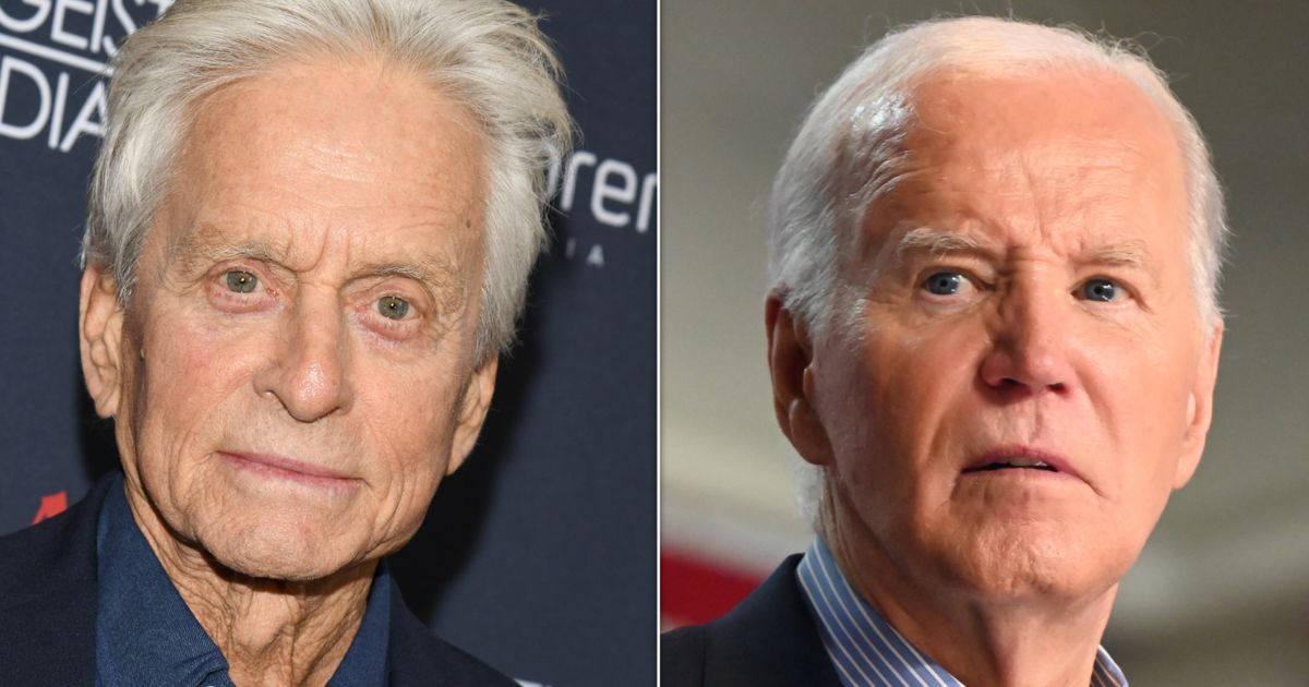 Michael Douglas Is ‘Deeply Concerned’ About Biden Staying In 2024 Race