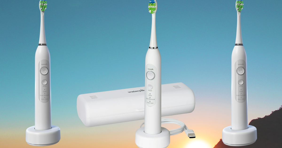 This Waterpik Electric Toothbrush Is 30% Off At Walmart