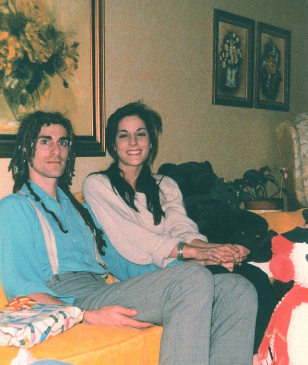 Farrell and Niccoli in Bakersfield, California, in 1985.