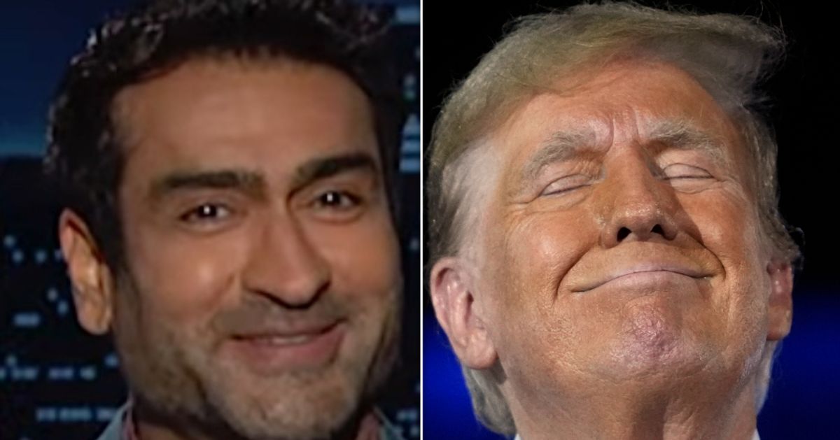 'Kimmel' Guest Host Kumail Nanjiani Reveals Moment Trump 'S**t The Bed' On Film