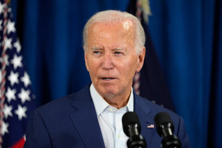 President Joe Biden addressed news of a shooting at Donald Trump's Pennsylvania campaign rally on Saturday.