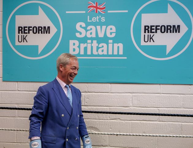 Nigel Farage MP, leader of the Reform UK party, has been credited with splitting the traditional Conservative vote
