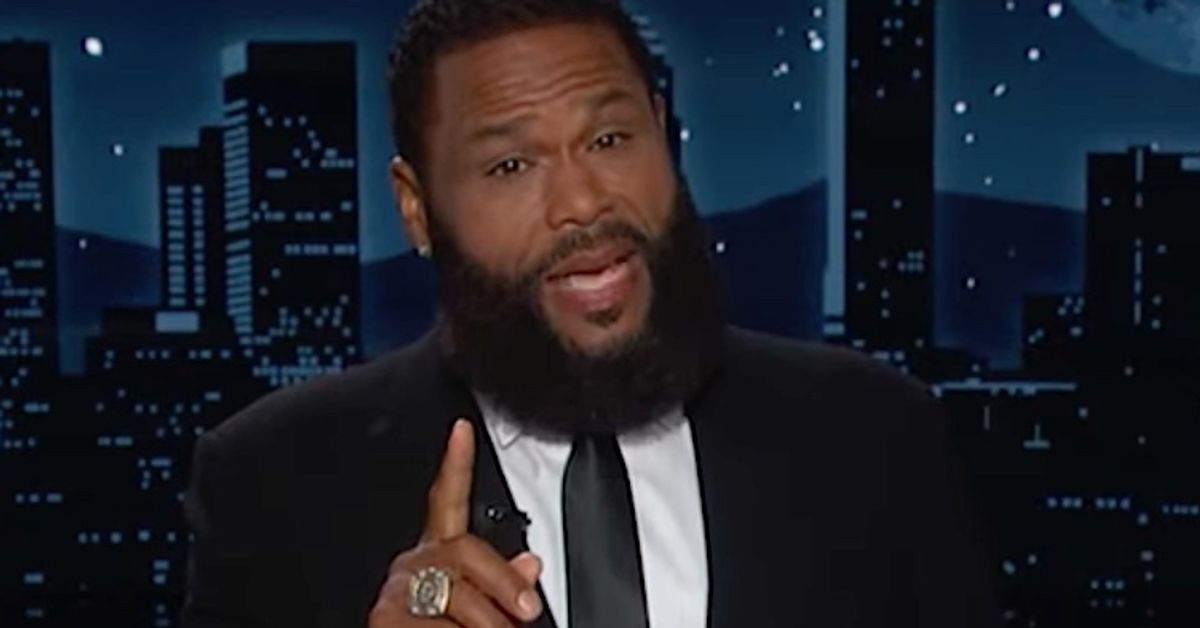 'Kimmel' Guest Host Anthony Anderson Drops F-Bomb In Urgent Plea After Trump Attack