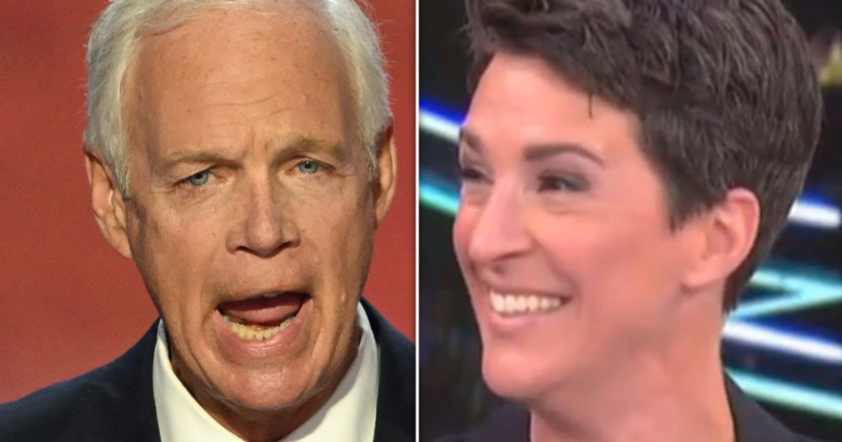 Sen. Ron Johnson’s RNC Speech Gaffe Stuns Rachel Maddow: ‘Cannot Believe This Is Real’