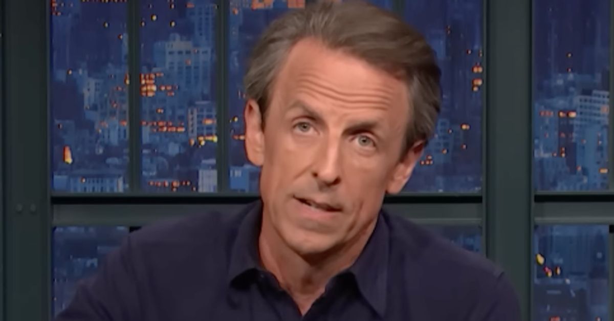 Seth Meyers Makes Impassioned 2-Word Plea To Division-Sowing Republicans