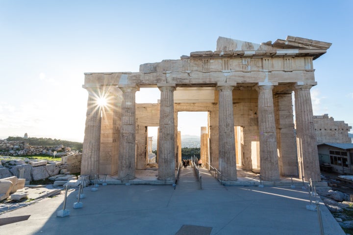 Τα Προπύλαια της Ακρόπολης των Αθηνών 