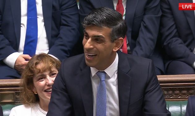 Rishi Sunak mocked his own time in government on Wednesday