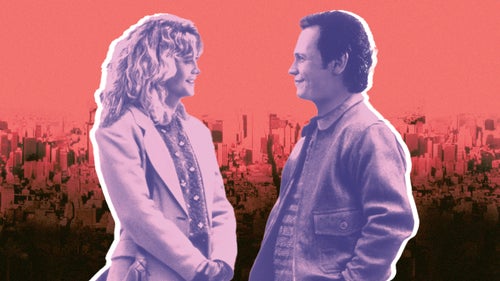 Meg Ryan and Billy Crystal in 1989 rom-com "When Harry Met Sally."