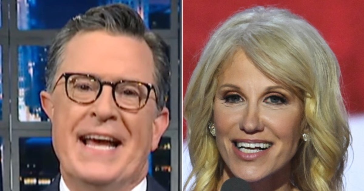 Stephen Colbert Spots ‘All The Right Reasons’ To Mock Kellyanne Conway Over RNC Speech