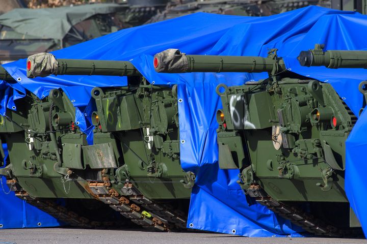 Τανκ Leopard 1 έτοιμα για μεταφορά στην Ουκρανία (23 Φεβρουαρίου 2024) 