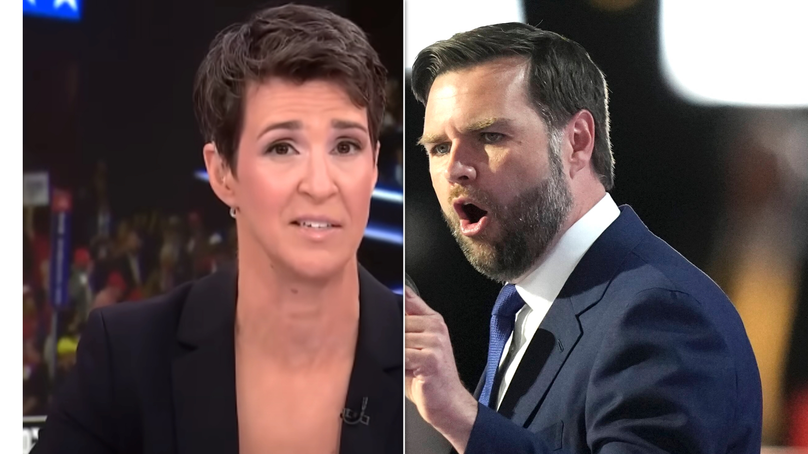 Rachel Maddow Says JD Vance Pick Shows 1 Thing About GOP Mindset ...