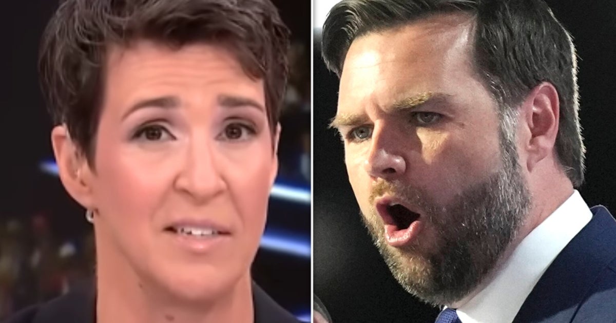 Rachel Maddow Says JD Vance Pick Shows 1 Thing About GOP Mindset