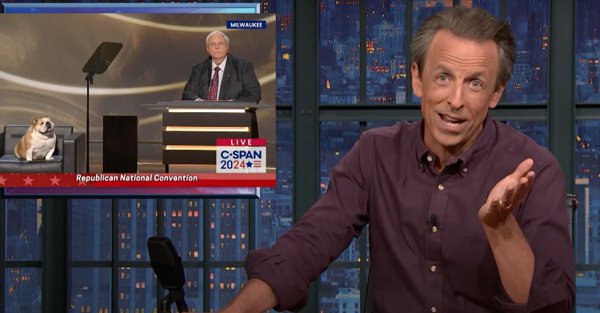 Seth Meyers Spots 3 Hilariously Awkward Moments At The RNC