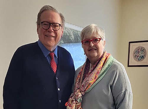Writer Amy McVay Abbott and her husband, Randy.