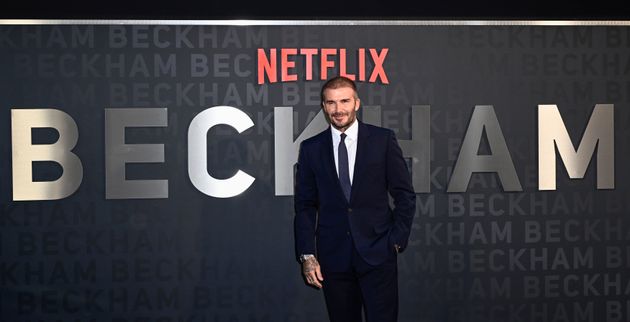 David Beckham at the launch of his Netflix documentary last year