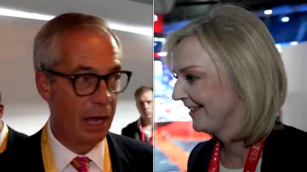 Nigel Farage and Liz Truss both dodged questions about seeing Trump.