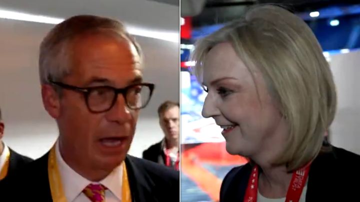 Farage And Truss's Strange Reactions When Asked About Trump | HuffPost ...