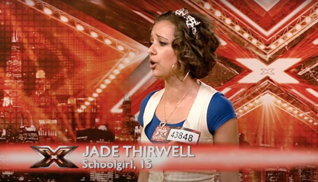 Jade auditioning for The X Factor for the first time while she was still a teenager