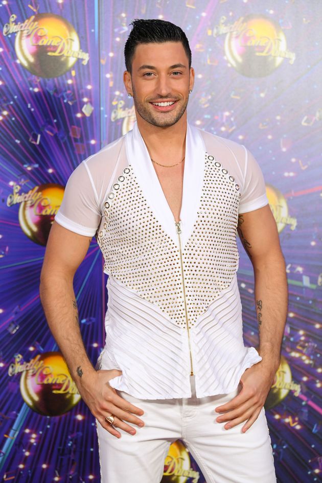 Giovanni Pernice at the Strictly launch in 2019