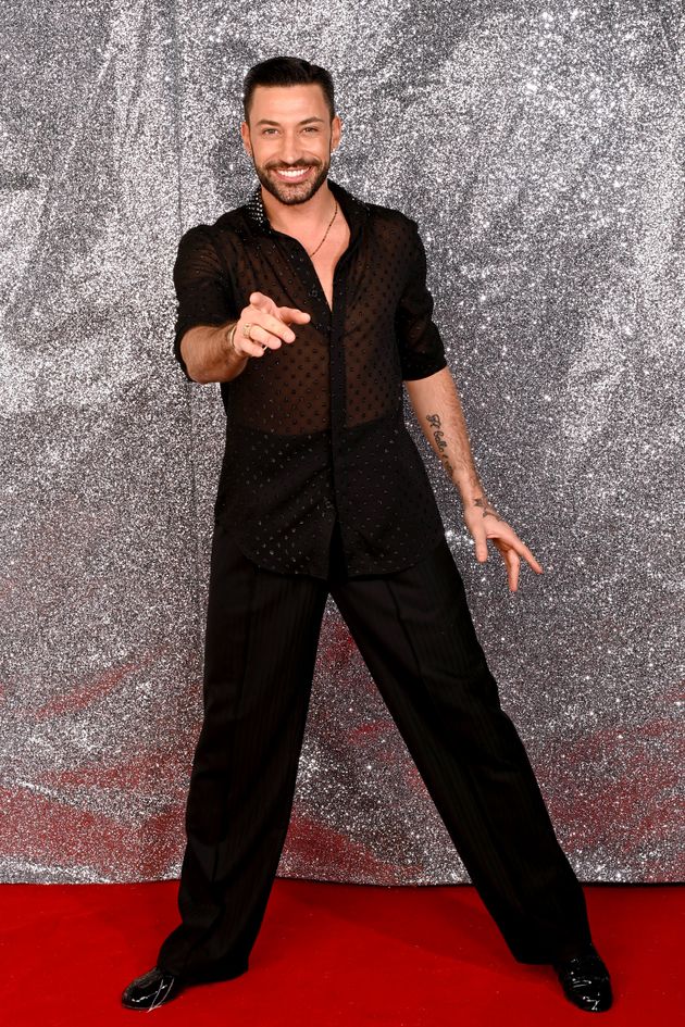 Giovanni behind the scenes of the Strictly tour in 2022