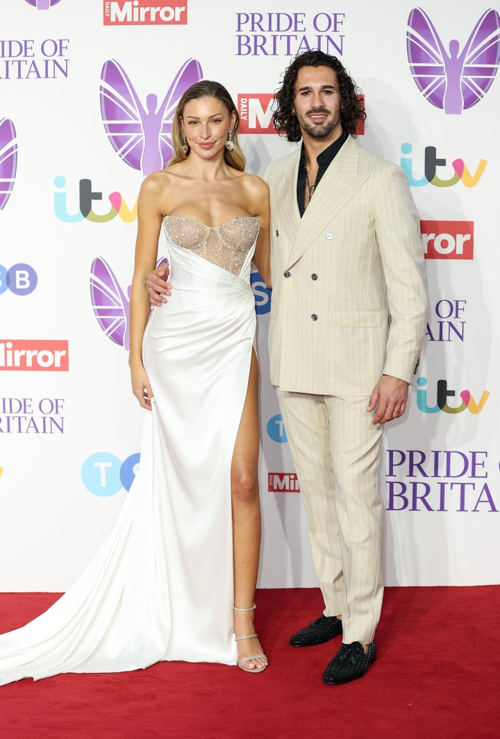 Zara McDermott and Graziano Di Prima at the 2023 Pride Of Britain awards