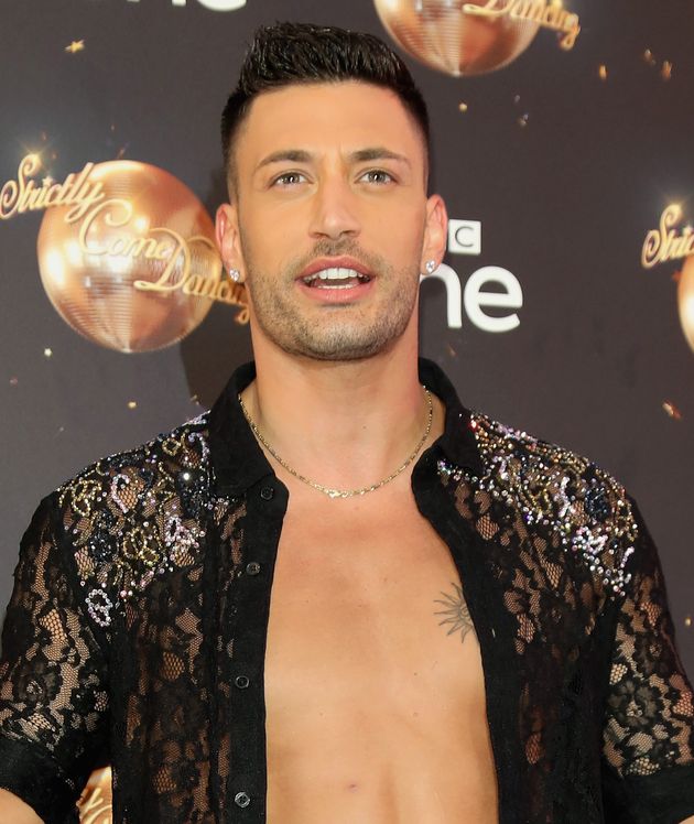 Giovanni Pernice at the Strictly Come Dancing launch in 2018