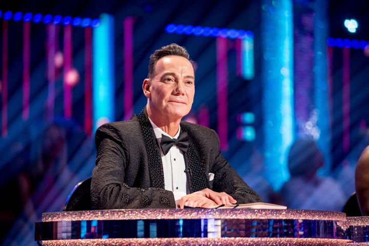 Craig Revel Horwood in the Strictly Come Dancing studio last year