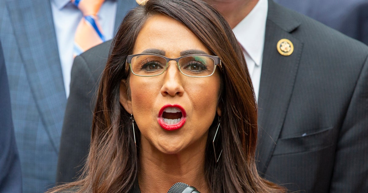 NextImg:Lauren Boebert's Hot Take On Trump Check To Kamala Harris Goes Awry