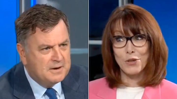 Mel Stride was questioned by Kay Burley over the Tory Party