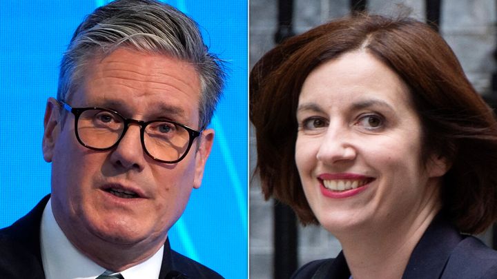 Keir Starmer and the education secretary Bridget Phillipson