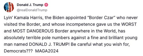 Donald Trump on Truth Social