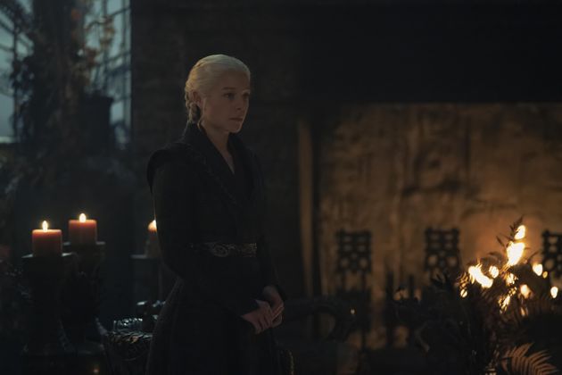 Emma D'Arcy in character as Rhaenyra Targaryen in House Of The Dragon