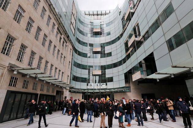 The BBC's London headquarters
