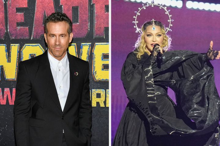 Ryan Reynolds and Madonna