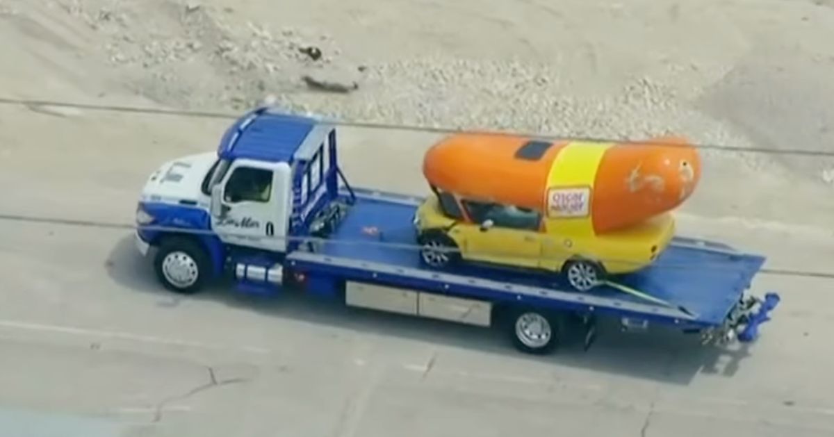 Oscar Mayer Wienermobile Crashes Along Chicago Area Highway