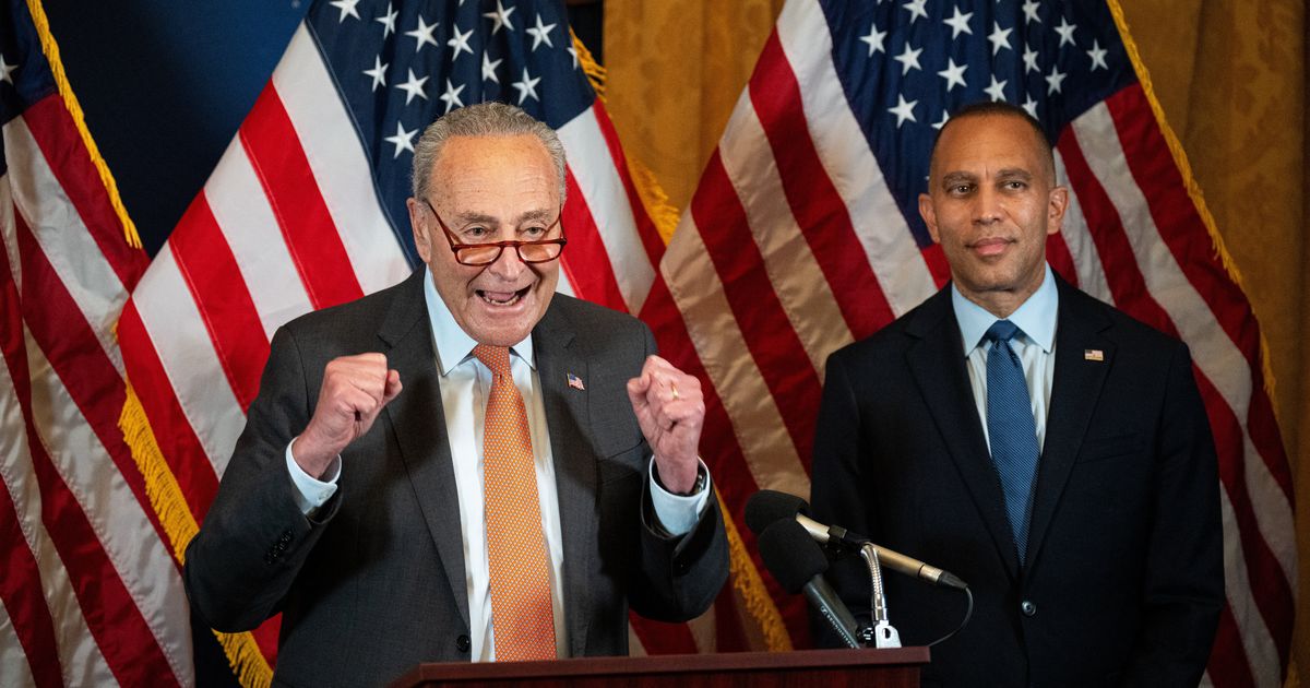 Chuck Schumer And Hakeem Jeffries Endorse Kamala Harris