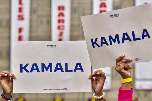 Harris' campaign brought in a record-breaking $81 million in the 24 hours after she announced her bid.