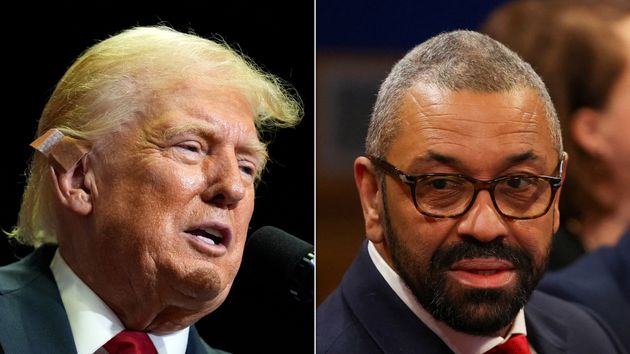 James Cleverly refused to say if he would vote for Donald Trump