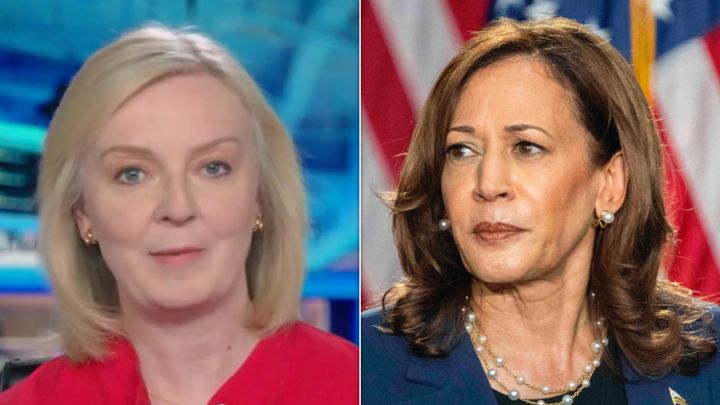 Liz Truss and Kamala Harris