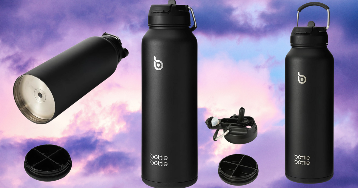 NextImg:This Insulated Water Bottle Has a 'Secret Stash Spot' For Medication And It's Less Than $25