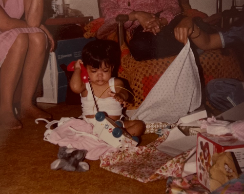 The author in 1982.