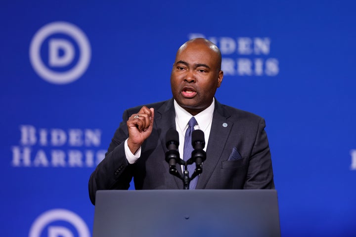 “We can and will be both fast and fair as we execute this nomination,” Democratic National Committee Chair Jaime Harrison said ahead of the party's plan to formally nominate Vice President Kamala Harris for president.