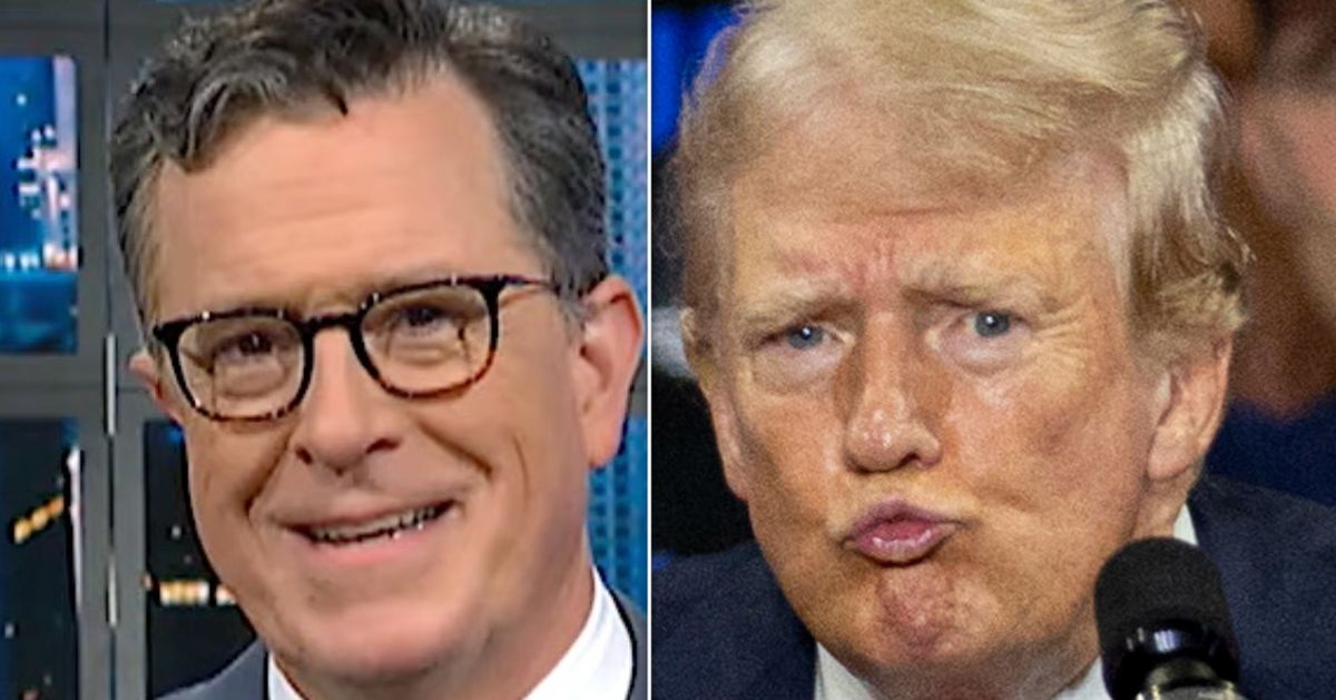 Stephen Colbert Taunts Trump With Absolutely Brutal Reminder About Melania