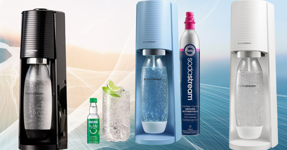 NextImg:Stop Buying Cans: This Sparkling Water Maker Is 40% Off On Amazon Right Now