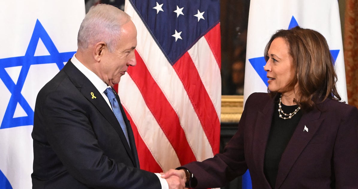 NextImg:On Day Of Netanyahu Visit, Harris Becomes White House’s New Public Face On Gaza War