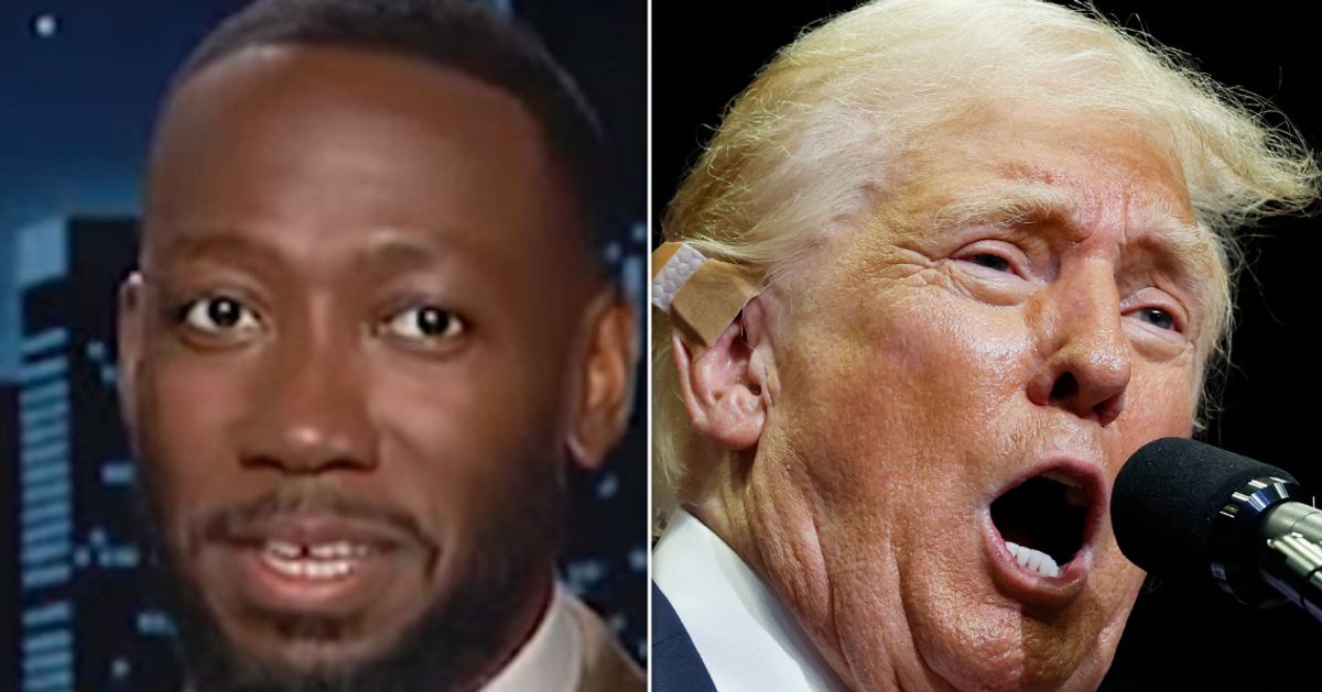 'Kimmel' Guest Host Lamorne Morris Trolls Trump With A 'Moving' Comparison