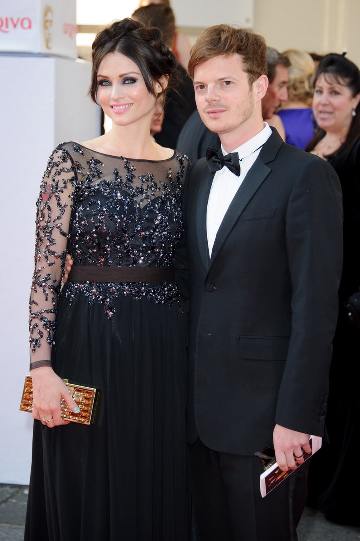 Sophie and her husband Richard Jones in 2014