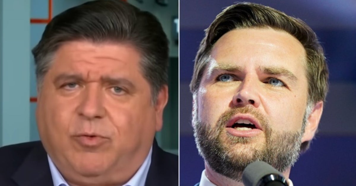 NextImg:Potential Harris VP Pick Hits JD Vance With Blistering Trump Title